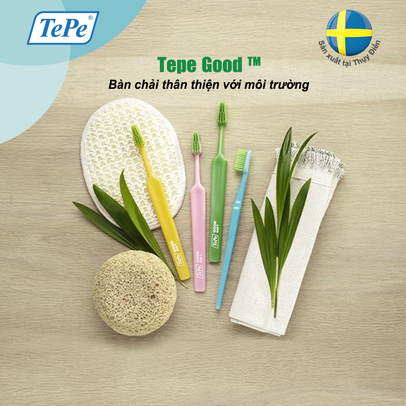 Bàn chải đánh răng TePe GOOD™ Regular Soft | Oralmart
