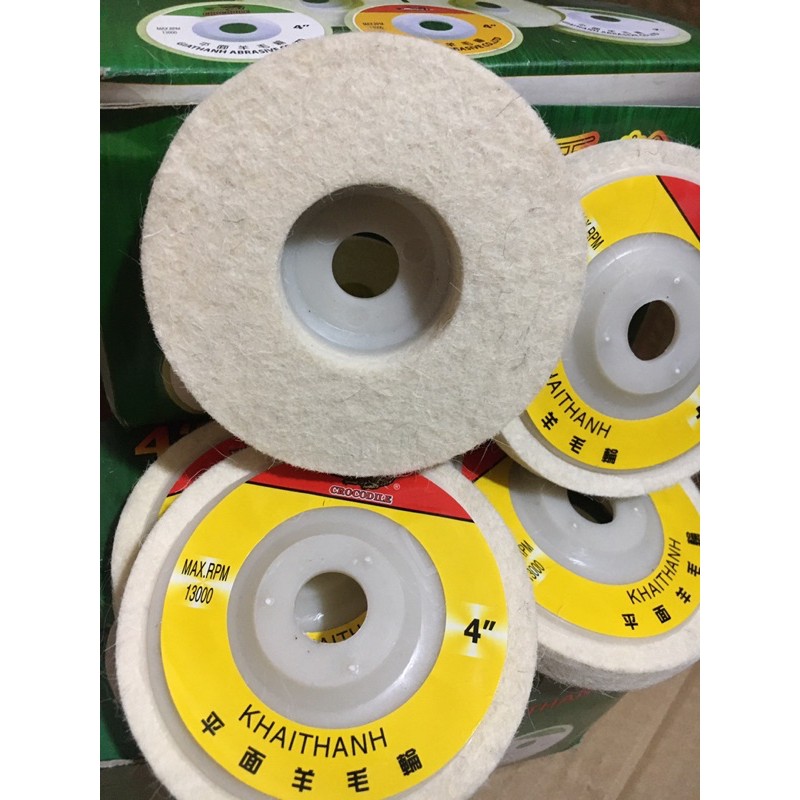 Nỉ trắng đánh bóng