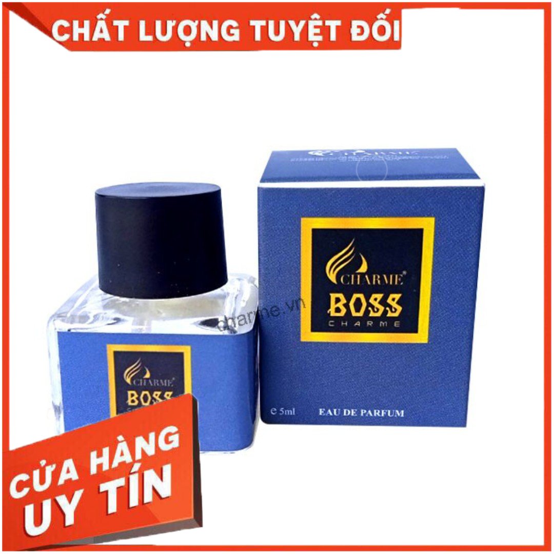 Nước Hoa Nam Boss Chamee Mini 5ml Chính Hãng Siêu Thơm