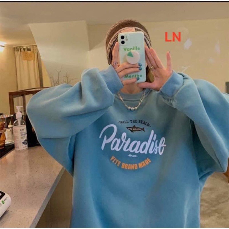 Áo nỉ bo 5D PARADIST LN11