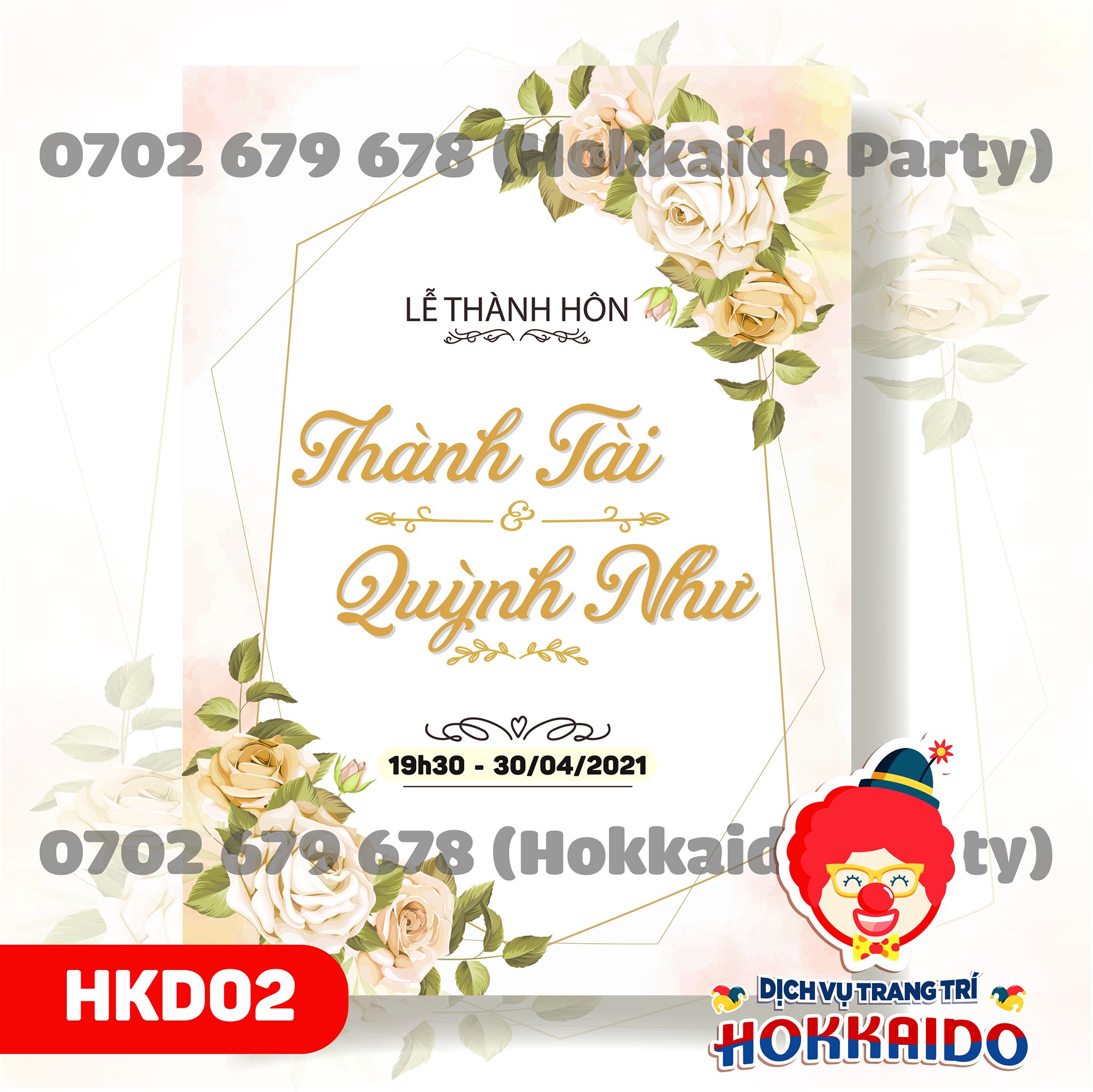 Bảng Tên Cưới