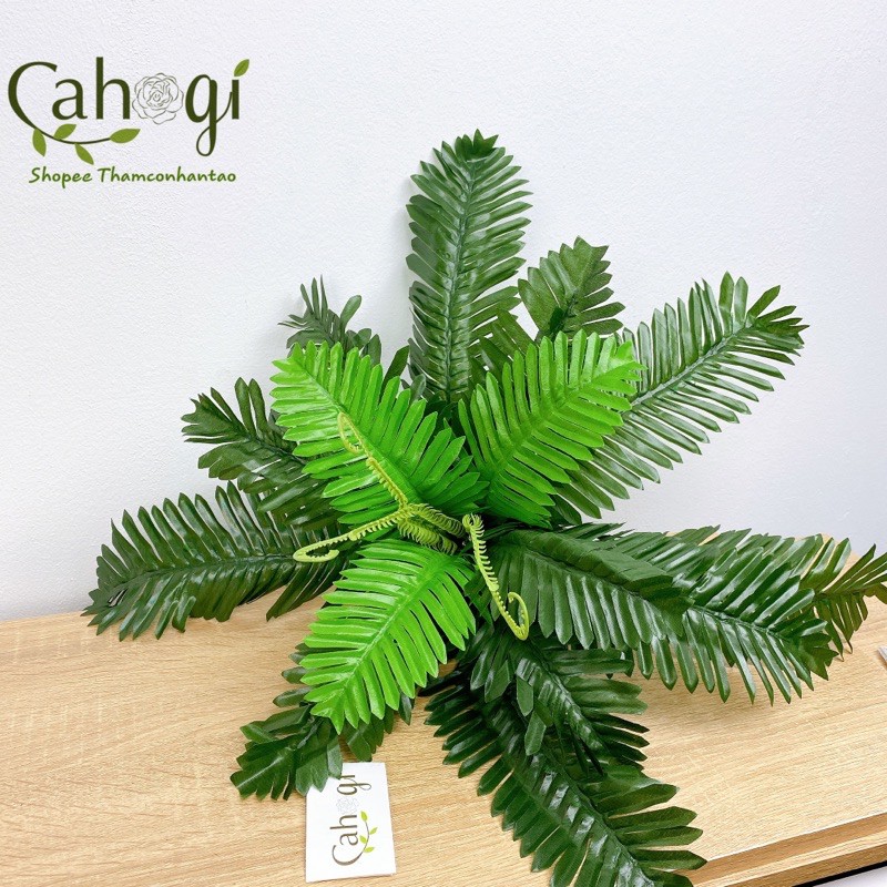 Cây giả - Vạn Tuế trang trí cỡ lớn (decor tường cỏ)