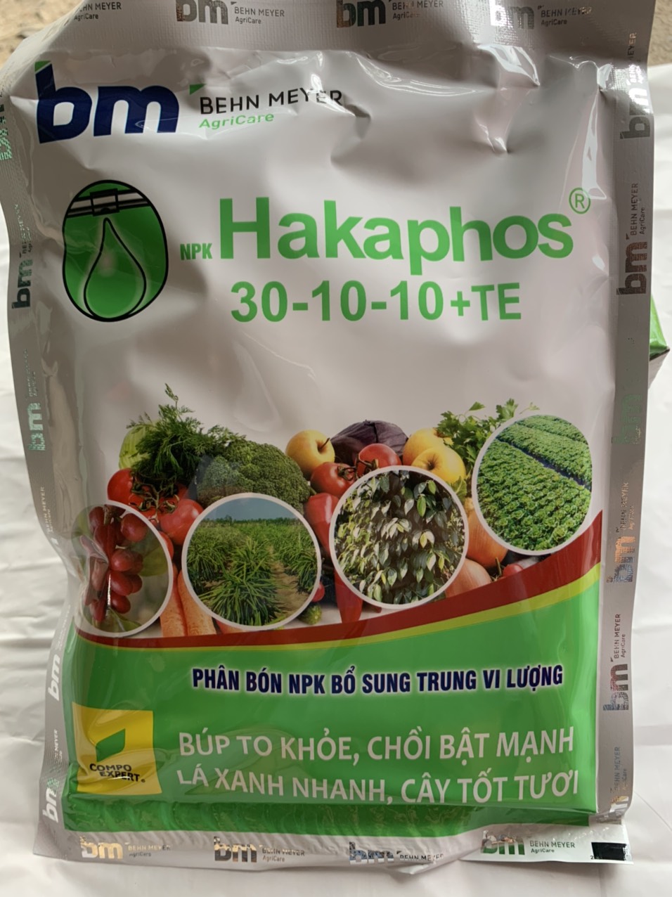 Phân bón lá npk hakaphos 30-10-10+te