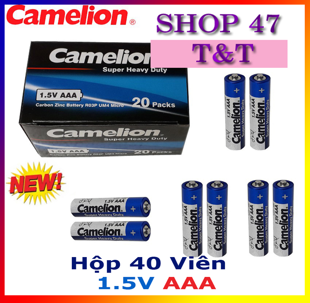 Pin AAA Camelion remote tivi, máy lạnh