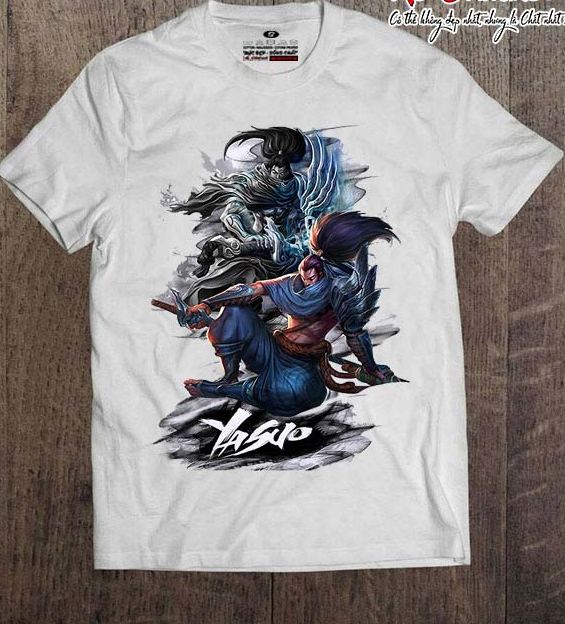[HCM](ẢNH THẬT)Áo Thun YASUO Áo Thun Liên Minh Huyền Thoại YASUO Cơ Bản Cao Cấp - LOL T-SHIRT