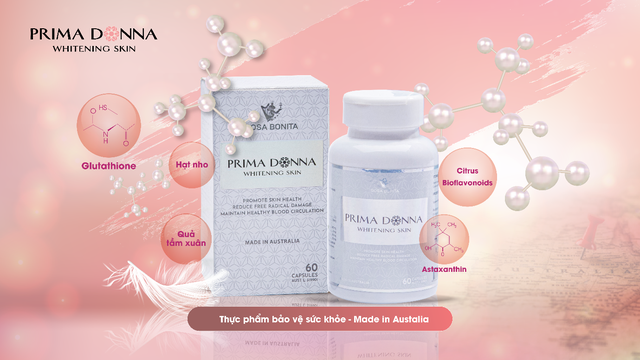 V.iên trắng da Prima Donna