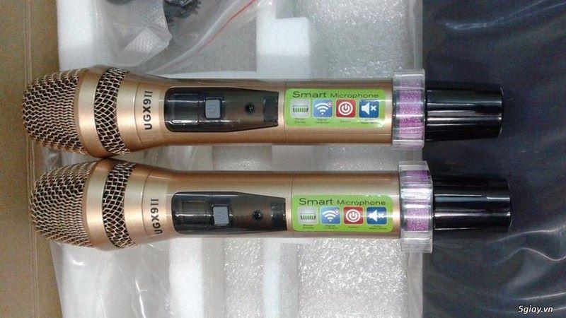 Micro không dây Shure UGX 9II main đỏ, củ mic vàng ( loại 1 )