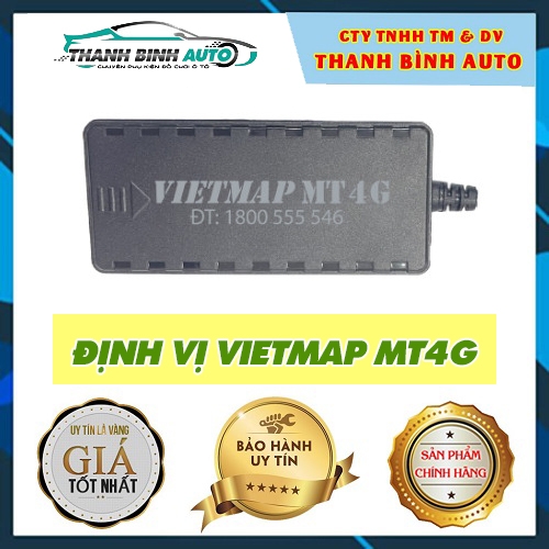 Định vị vietmap mt4g - giám sát hành trình, tiết kiệm điện năng