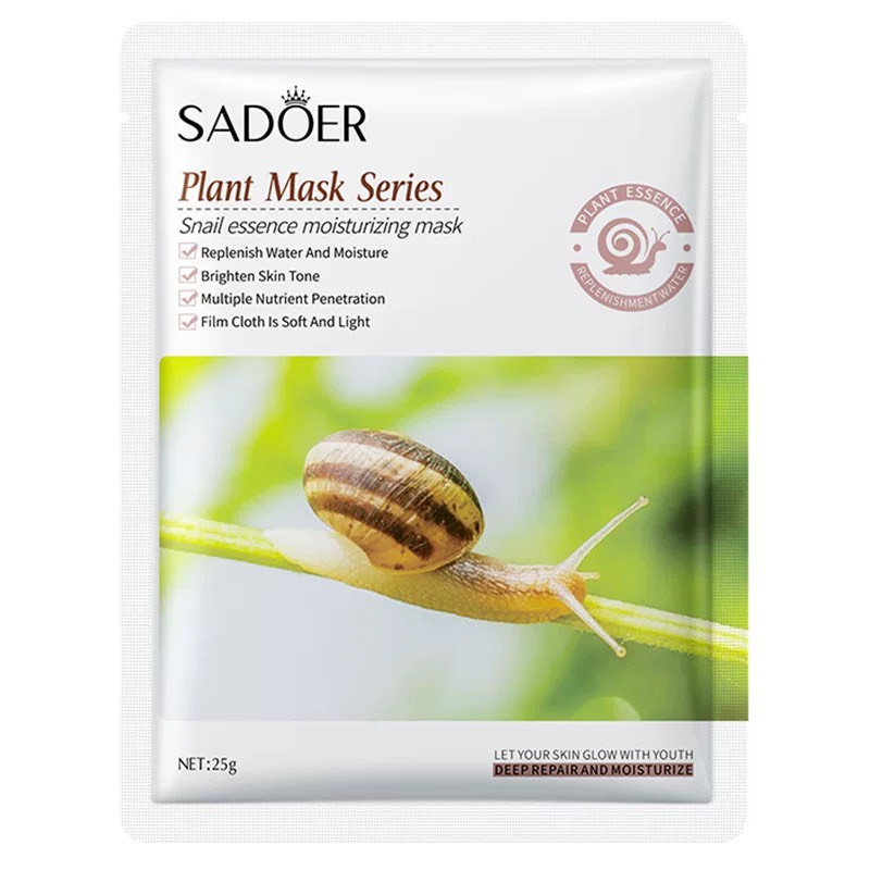 [Combo 6 miếng] MẶT NẠ  SADOER DƯỠNG DA CẤP ẨM