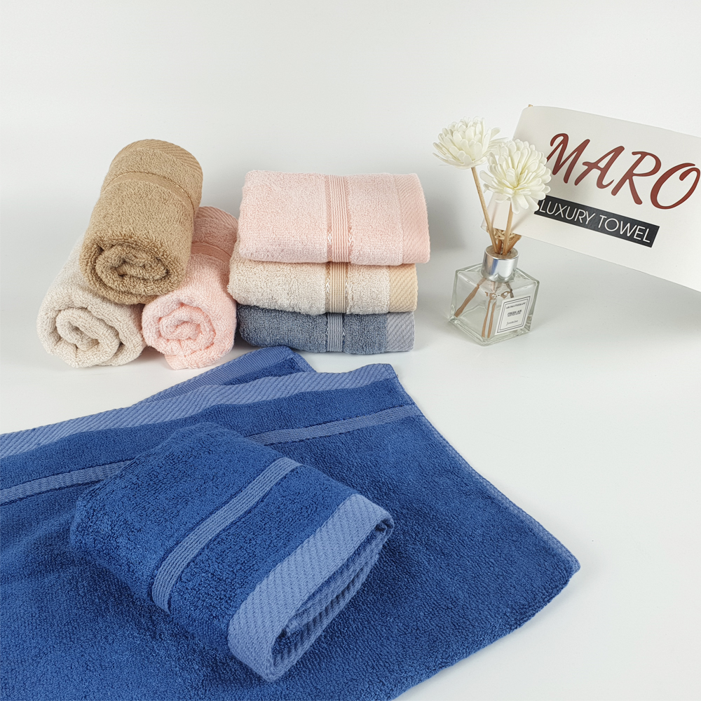 [COMBO] Khăn Gội Đầu + Khăn Mặt Cao Cấp, nguyên liệu sợi tre, mịn màng, thấm hút tốt, không phai màu, không hôi nhớt