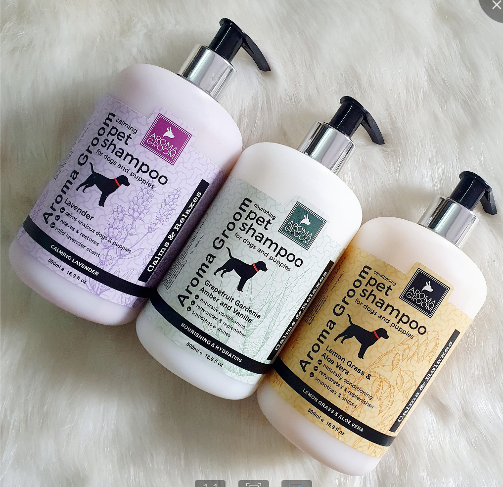 [HCM]Sữa tắm chó Aroma Groom 500ml