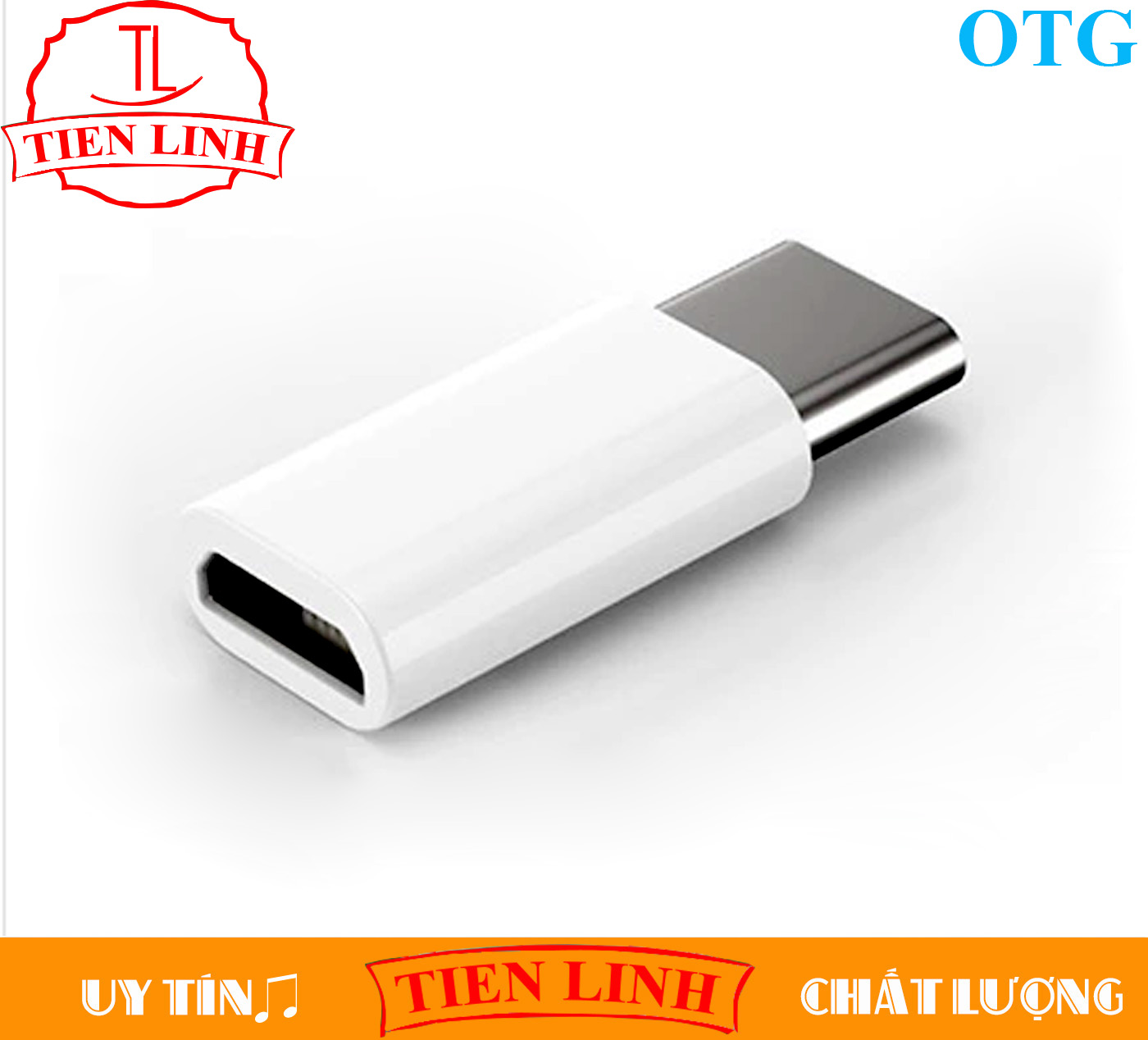 Micro USB to type C OTG charger adapter