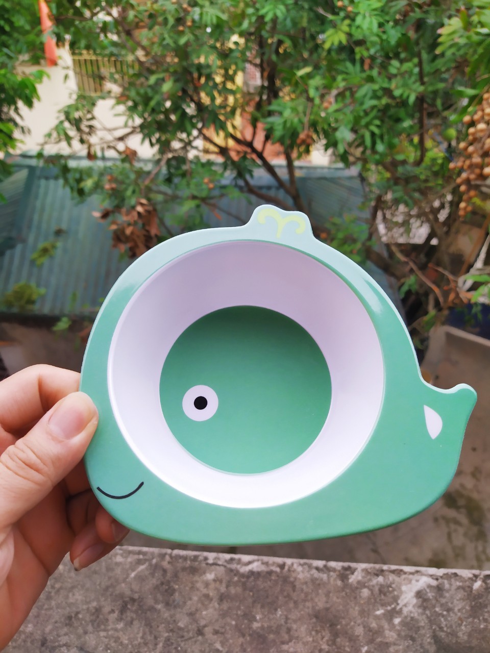 Bát ăn dặm sợi tre an toàn cho bé