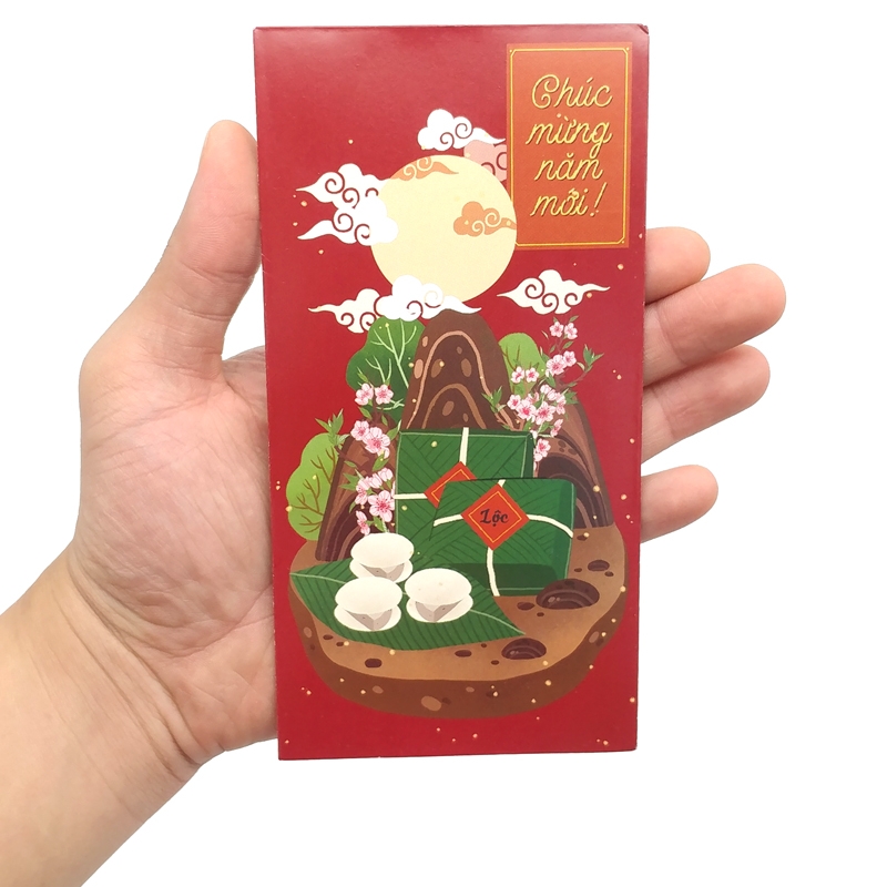 Bộ 6 Bao Lì Xì - Greenwood LX58