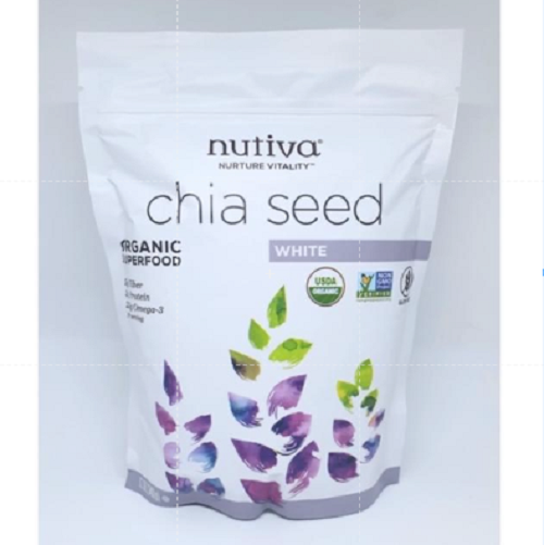 Hạt chia seed trắng nutiva 340g