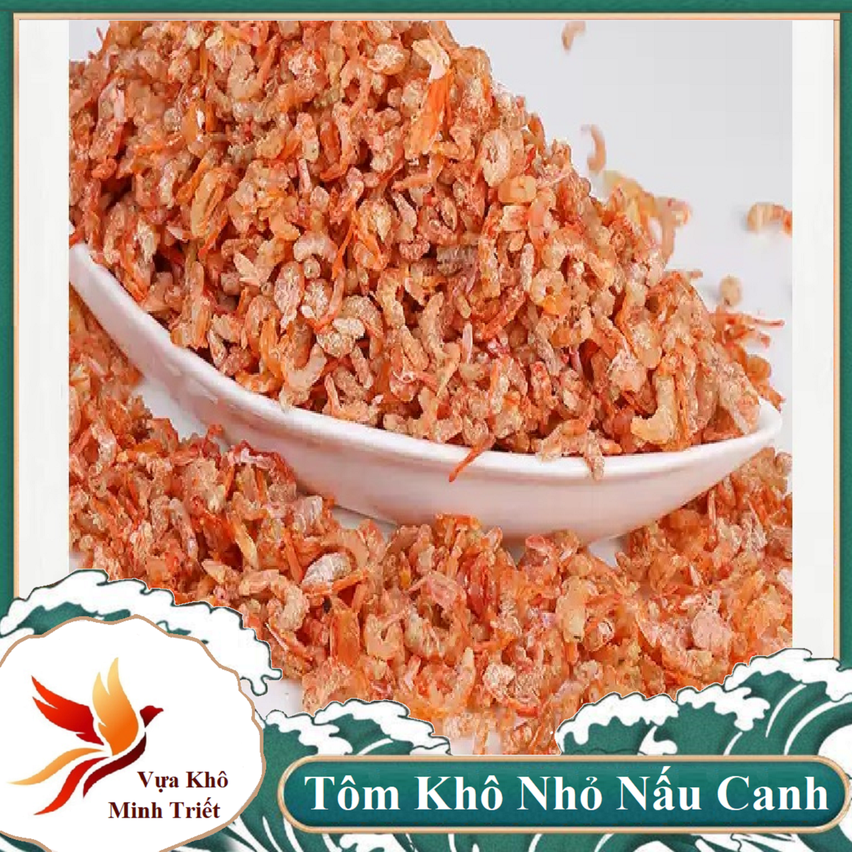 TÔM KHÔ NHỎ NẤU SÚP  ĐUÔI TÔM KHÔ 1KG VỰA KHÔ MINH TRIẾT -TÔM KHÔ CHUYÊN DÙNG NẤU ,NẤU SÚP-Vựa Khô Minh Triết