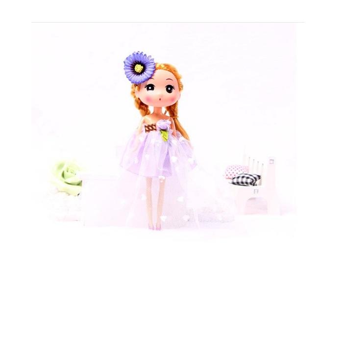 Set Bộ Búp Bê Chibi Công Chúa Và Hoàng Tử 18cm