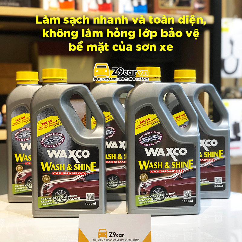 Nước rửa xe Waxco đậm đặc