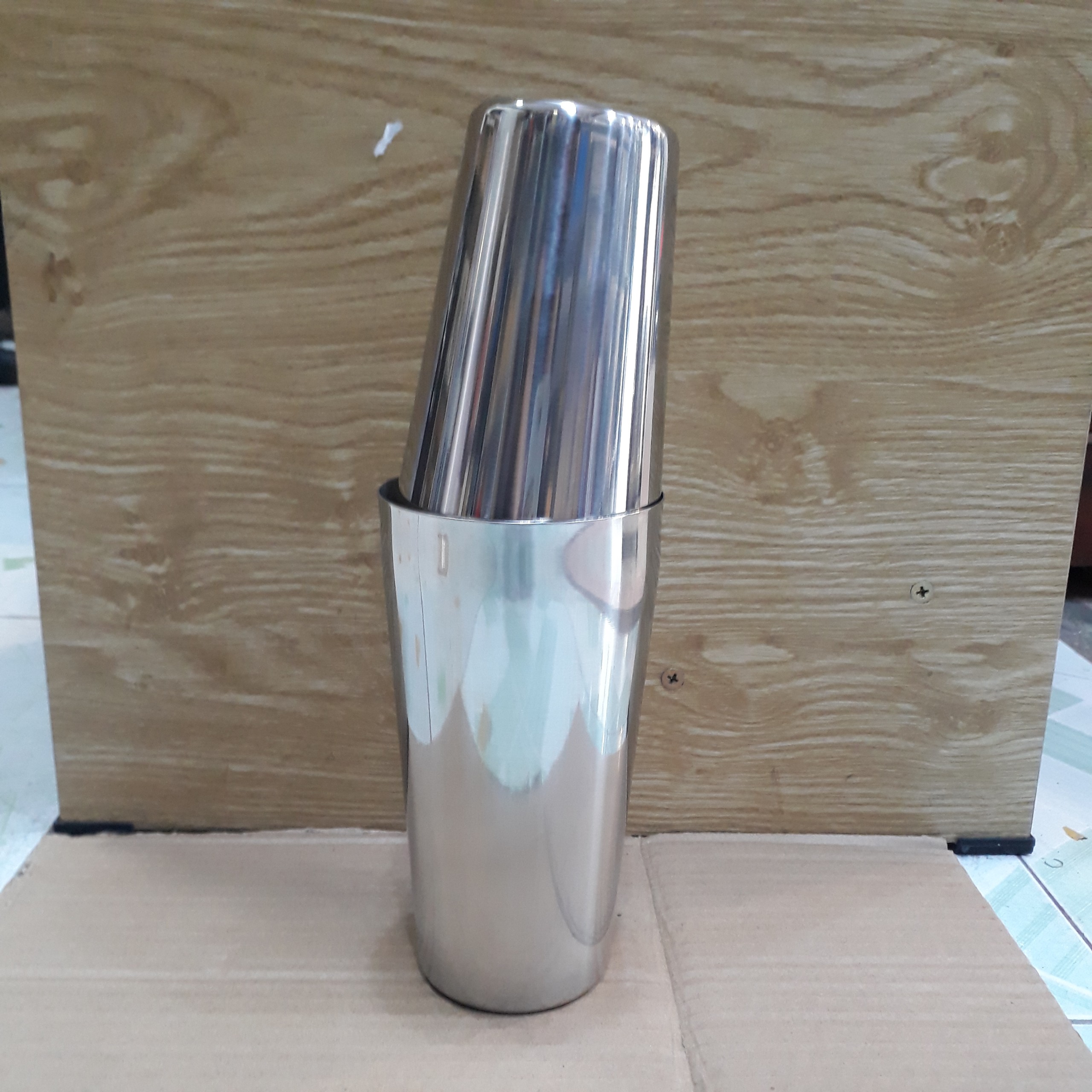[HCM]BÌNH LẮC COCKTAIL BOSTON SHAKER INOX 2 MẢNH