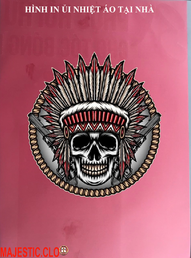LOGO STICKER OLD SKULL