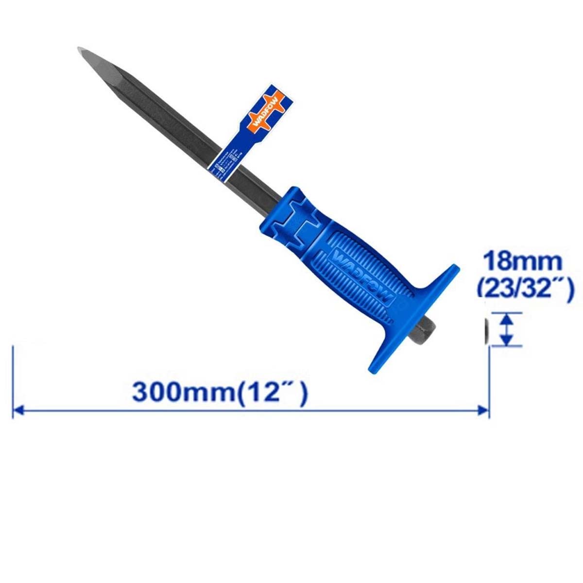 Mũi đục nhọn WADFOW Mũi đục 4mm thép carbon siêu cứng, đục tường, sắt, gỗ, bê tông
