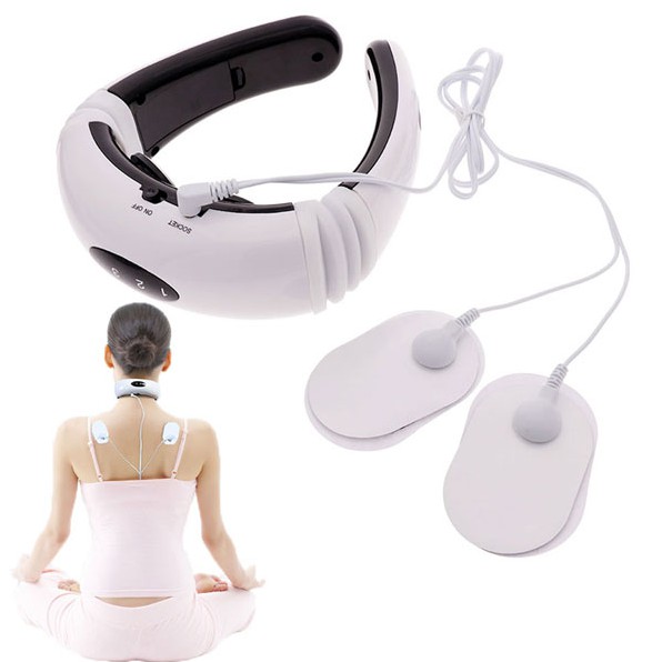 Máy mát xa cổ vai gáy xung điện công nghệ nhật bản giúp giảm đau nhức