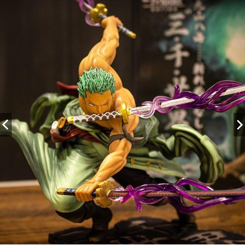 Mô hình One Piece - Mô hình Zoro tam kiếm POP Z013