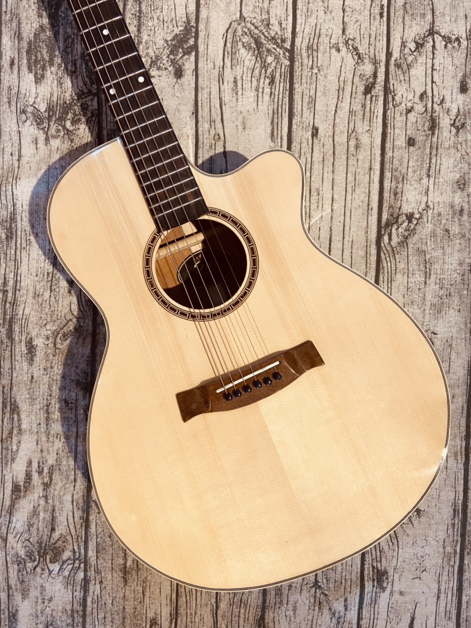 [HCM]Đàn guitar acoustic full solid mã Star ST-02