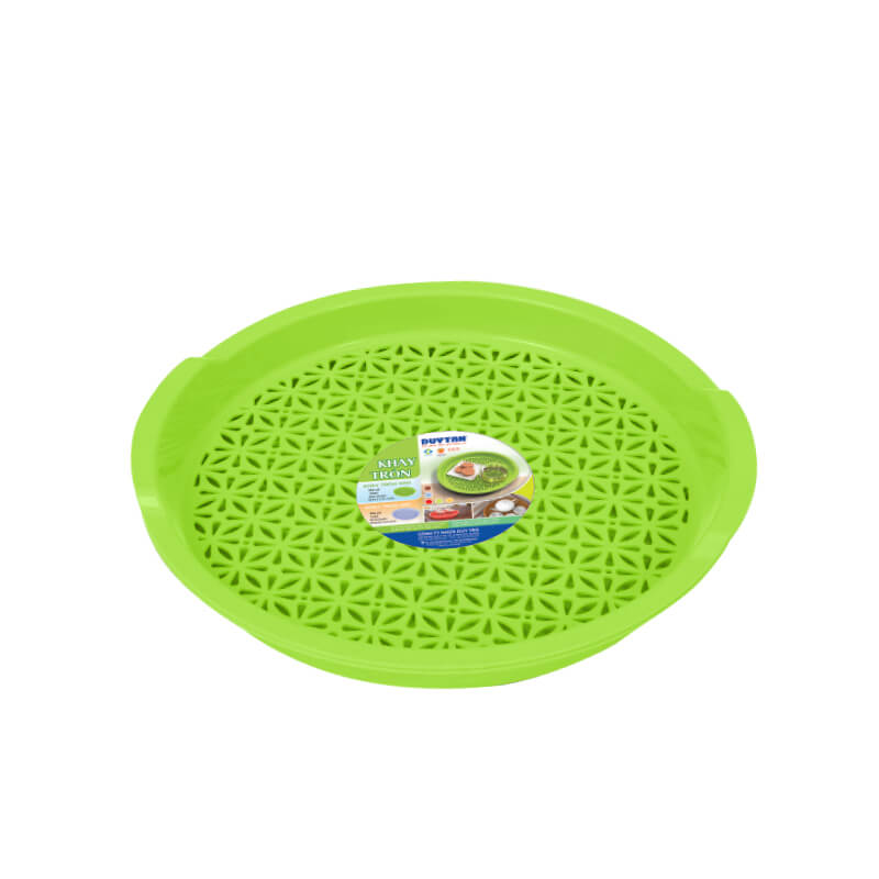[HCM]Khay Tròn Nhỏ Duy Tân (Ø 24.7 x 4.1 cm) No.1090