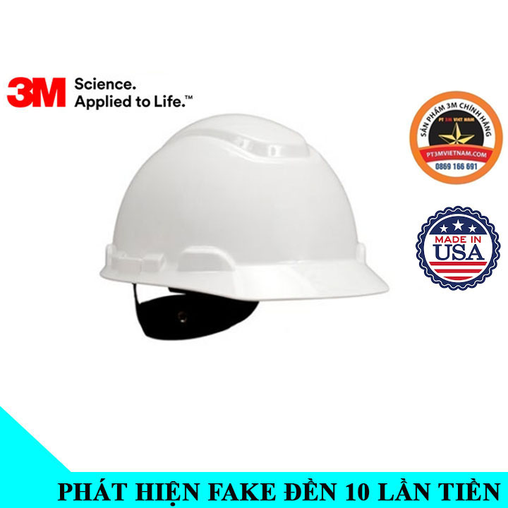 Mũ bảo hộ 3M H701SFV-UV cao cấp