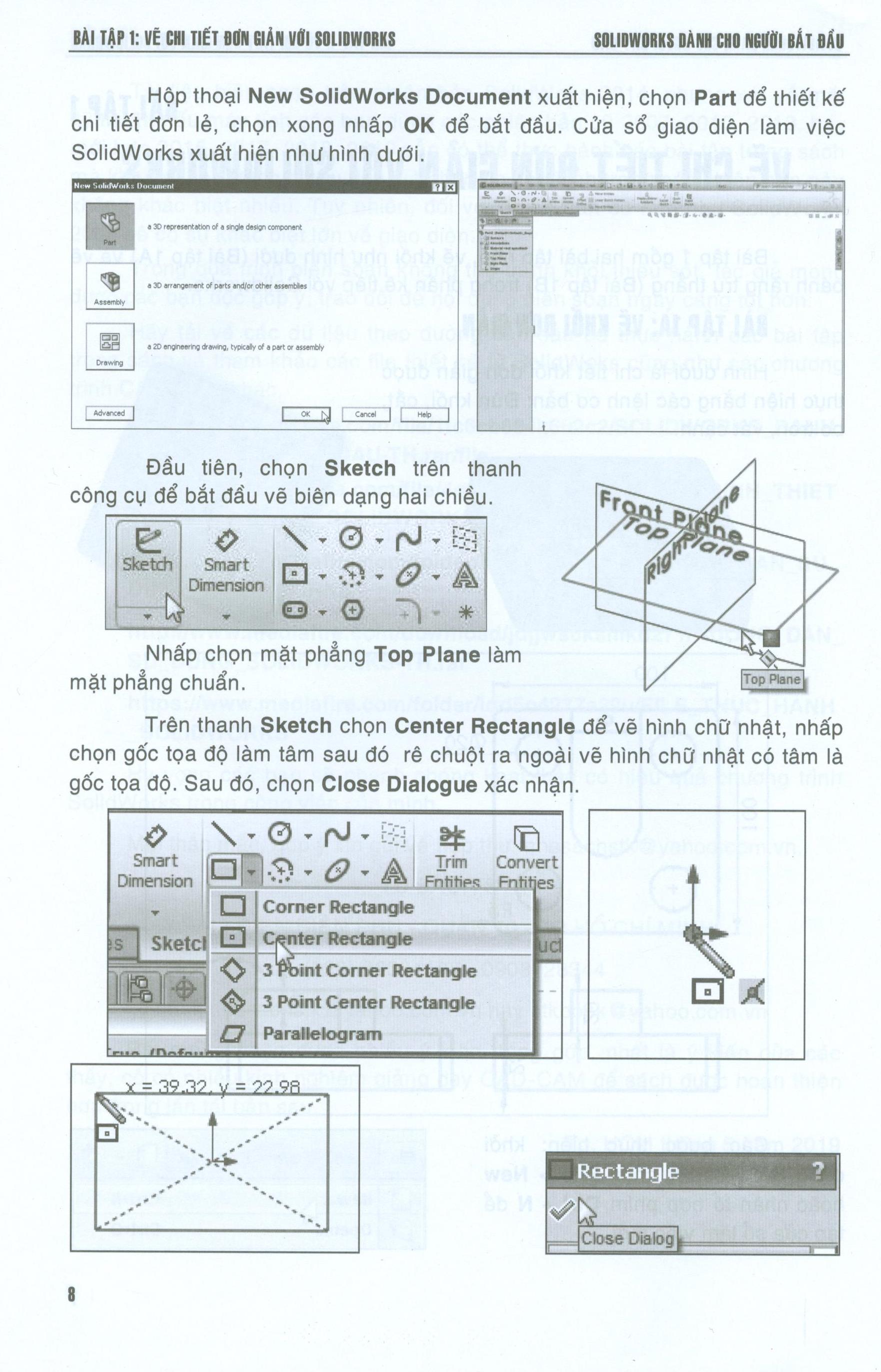 SolidWorks Dành Cho Người Bắt Đầu
