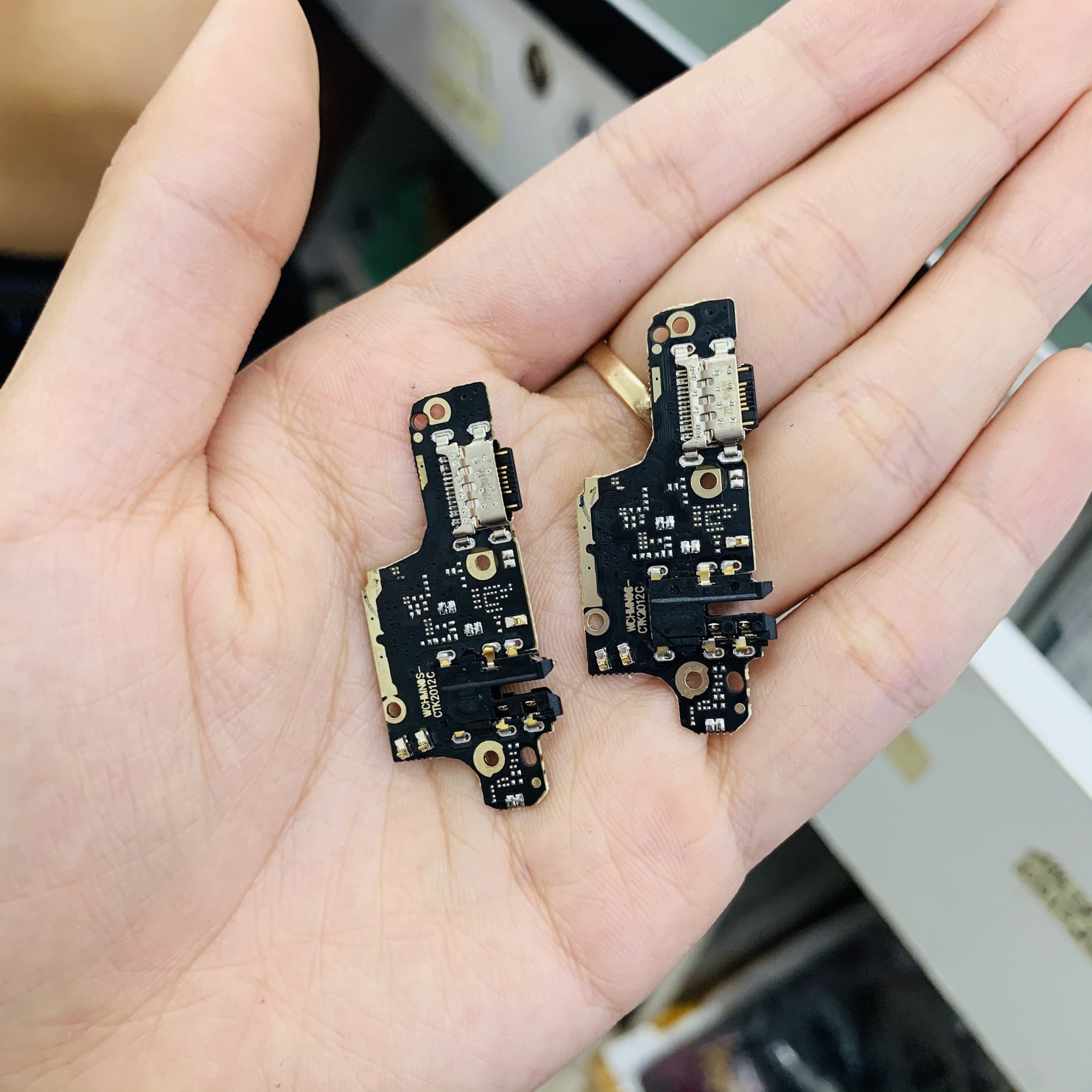 Cụm sạc Redmi Note 9S Note 9 Pro ( kèm mic , tai nghe ) , mạch sạc xiaomi M2003J6B2G linh kiện , bảo hành đổi trả