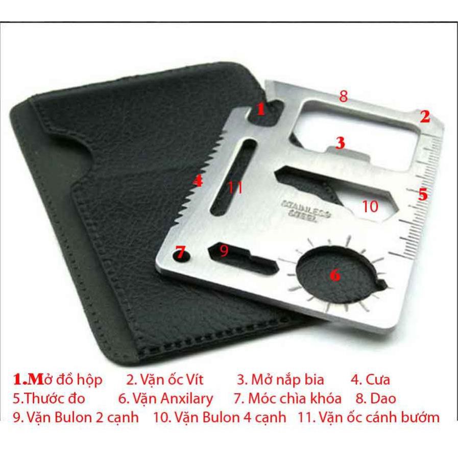 Miếng thép đa năng 11 chức năng shopanhthu