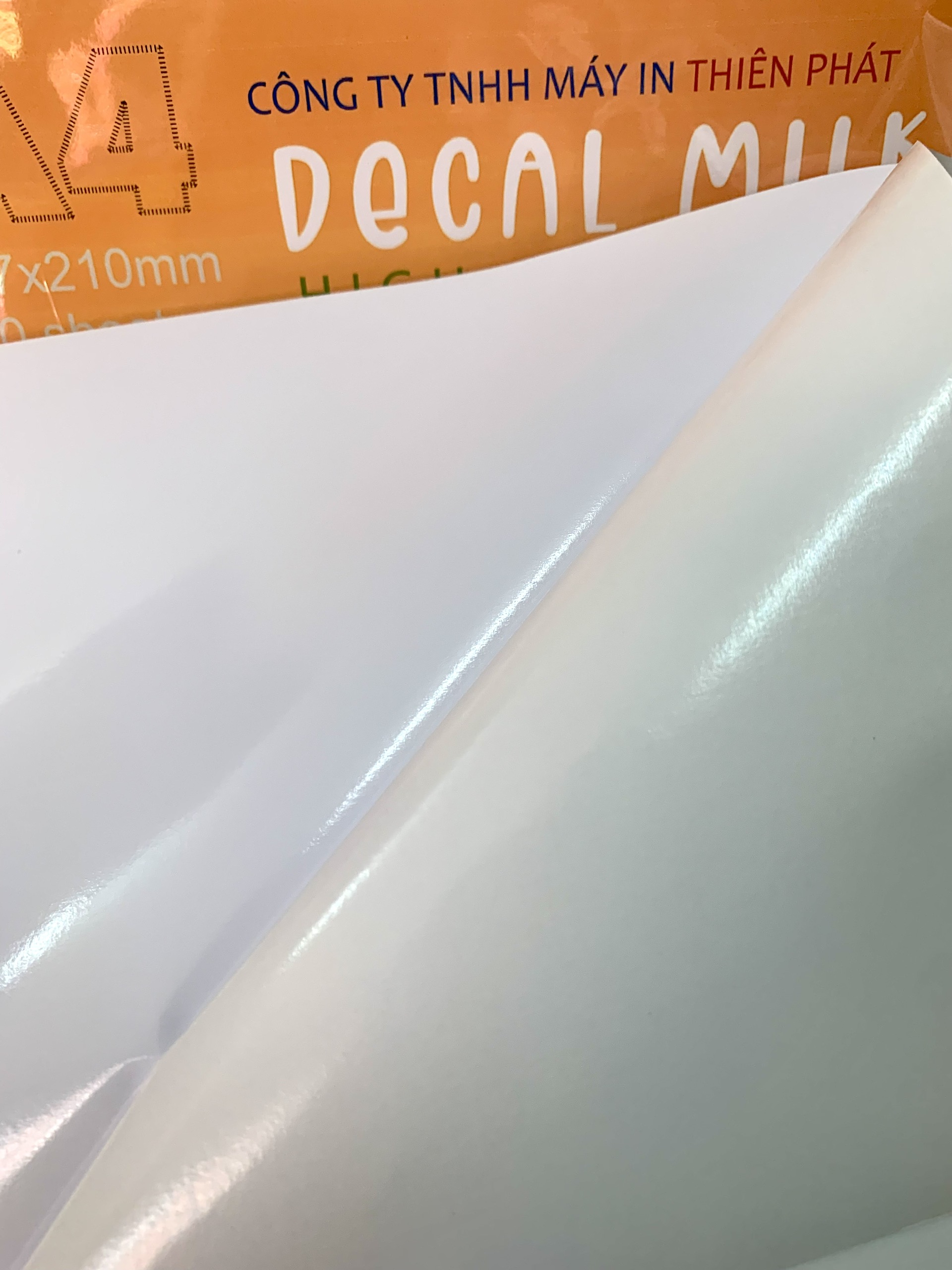 [HCM]DECAL SỮA A4 50 Tờ/ Xấp