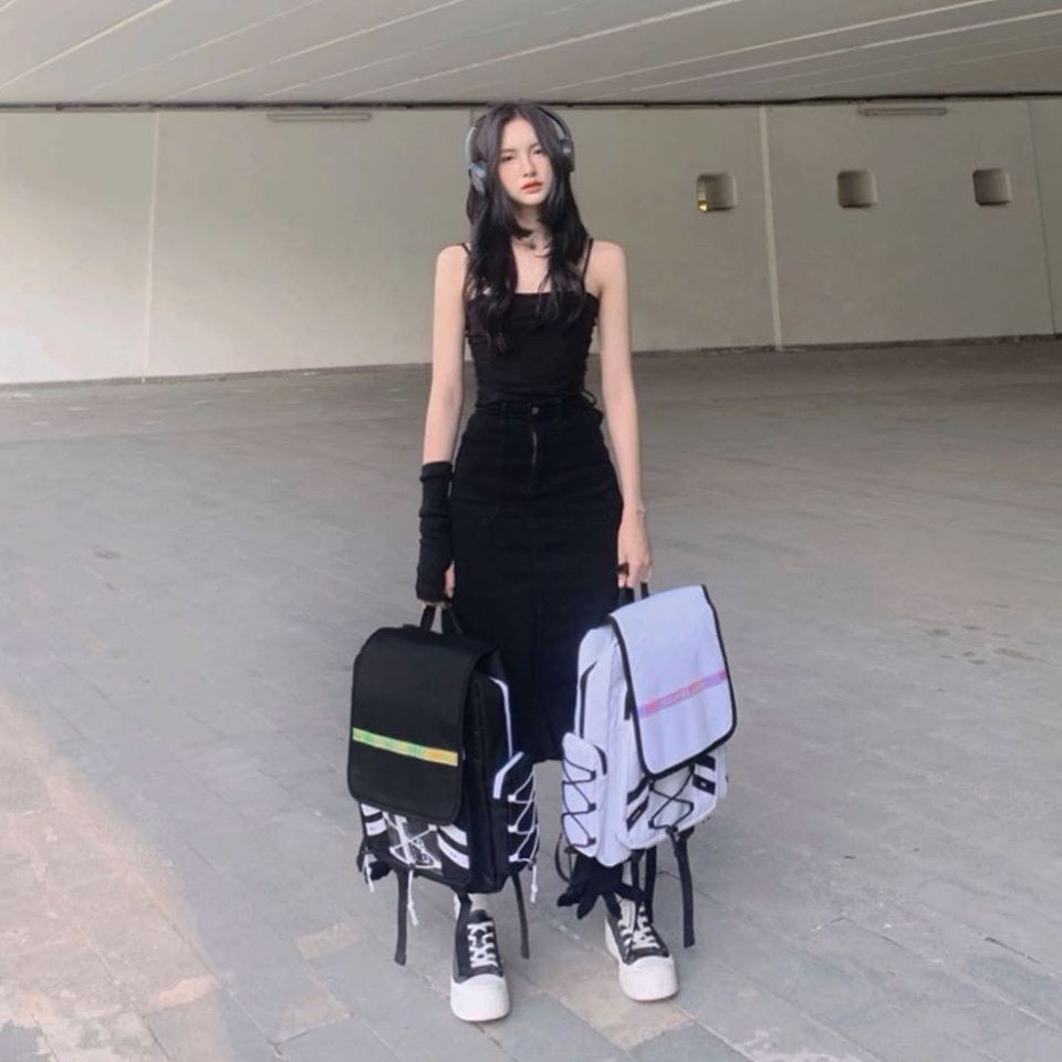 [HCM]Balo Colkids SS4 Đen và Trắng