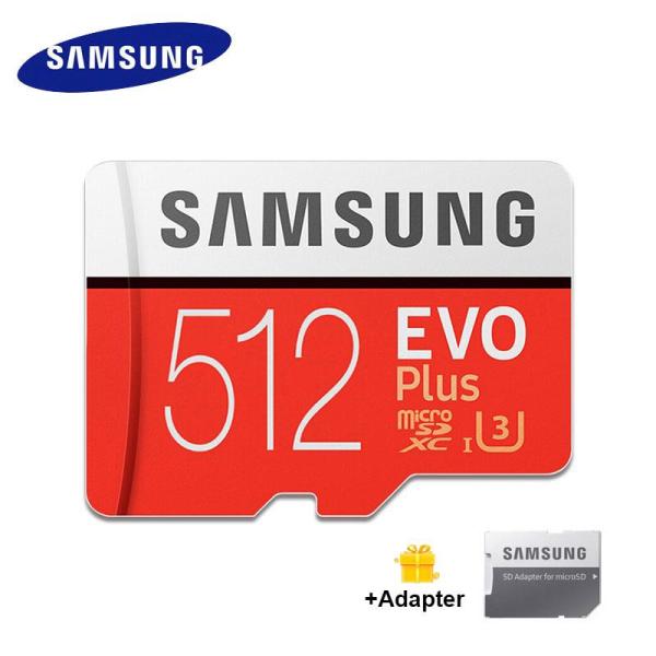 [Bảo Hành 3 Năm] Thẻ Nhớ MicroSDXC Samsung EVO Plus U3 512GB 100MB/s MB-MC512H - Hàng Chính Hãng
