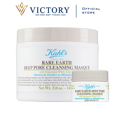 Mặt nạ đất sét Kiehls Rare Earth Deep Pore Cleansing Masque