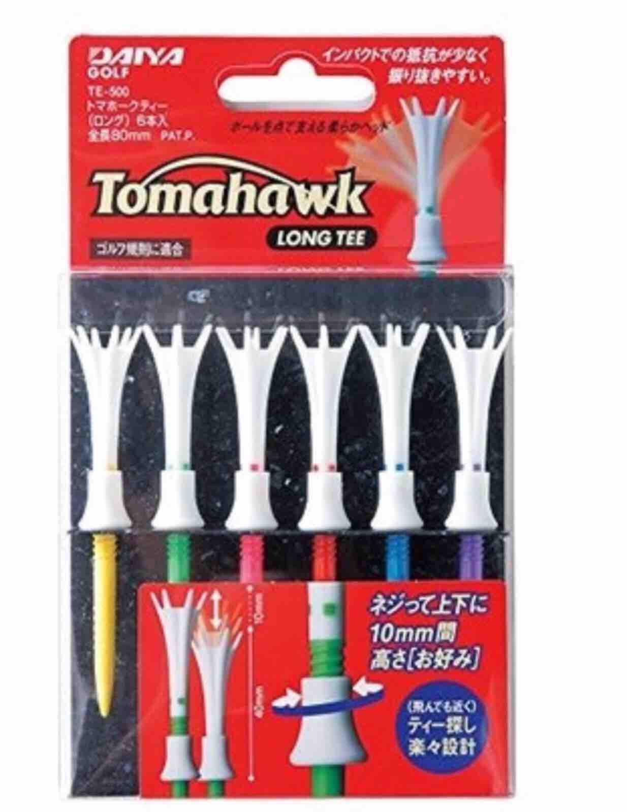 Tee golf Tomahawk của nhật có thể điều chỉnh độ caoo