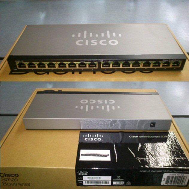 [Trả góp 0%]Cisco SG95-16 16-Port Gigabit Desktop Switch