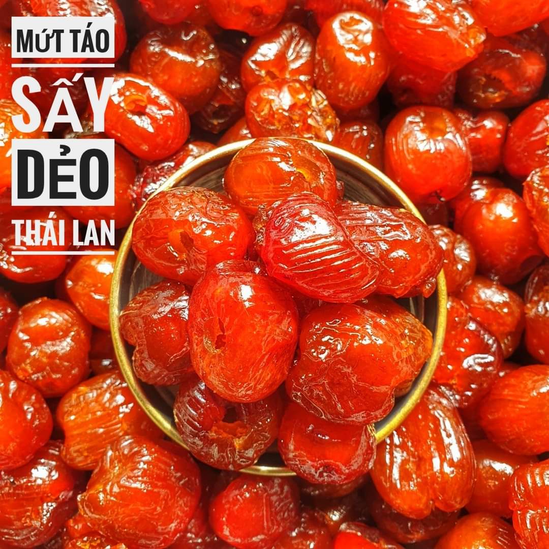 Táo sấy dẻo thái lan đã tách hạt 200g/500g/1kg