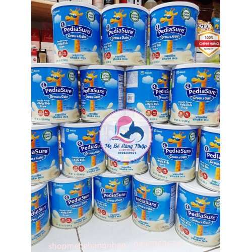 Sữa Pediasure Mĩ vị Vani và socola - 400g
