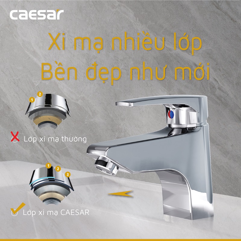 Vòi Lavabo Nóng Lạnh B400CU