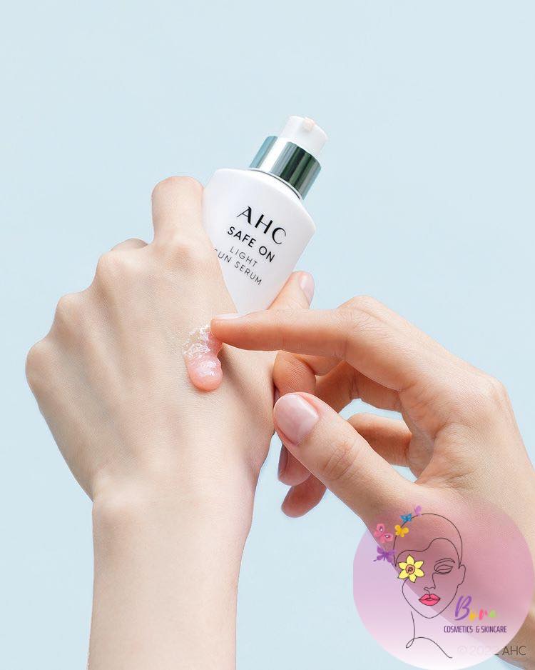 KEM CHỐNG NẮNG AHC SAFE ON LIGHT SUN SERUM SPF50