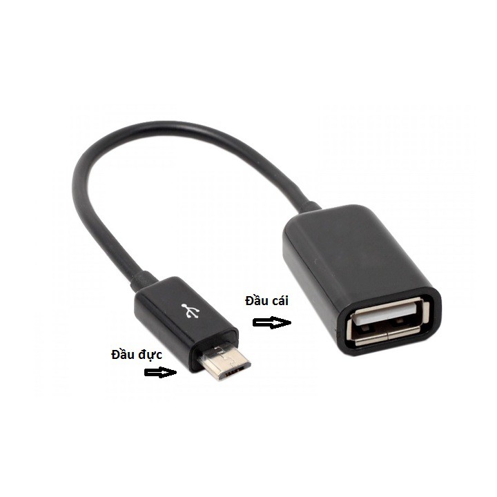 [HCM]COMBO 2 CÁP OTG CỔNG MICRO USB