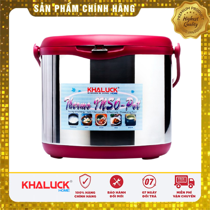 Nồi ủ Khaluck 6 lít KL-711 (bạc)