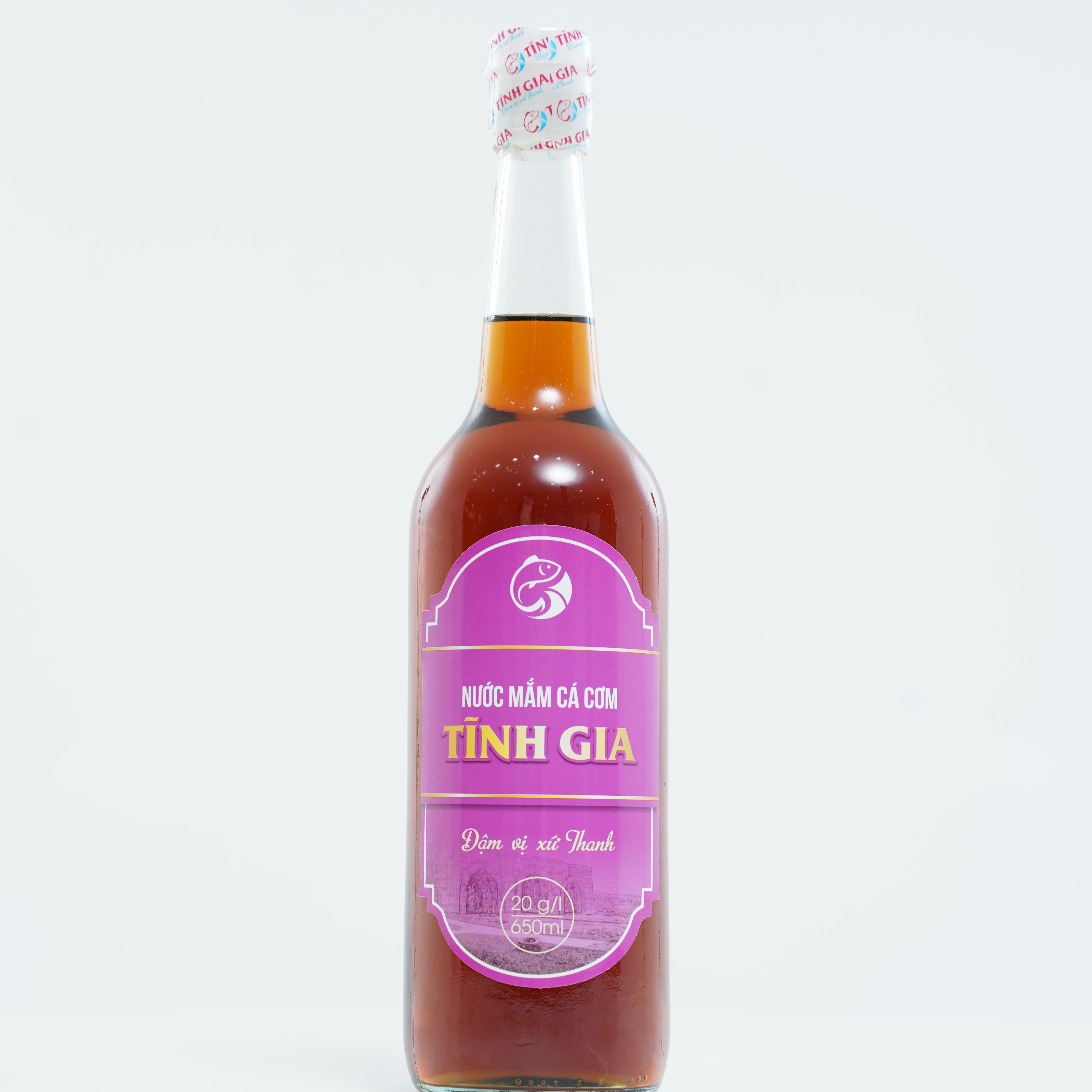 Nước mắm cốt cá cơm tĩnh gia - 20n thủy tinh 650ml