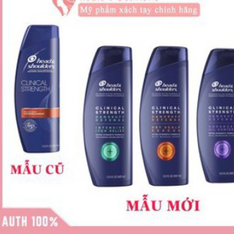 DẦU GỘI THUỐC HEAD & SHOULDERS - Clinical Strength 400ml - Mỹ ( Viền Cam- Mẫu Mới )