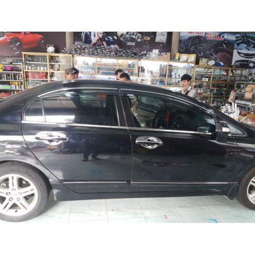 nẹp chân kính xe Civic 2008-2011