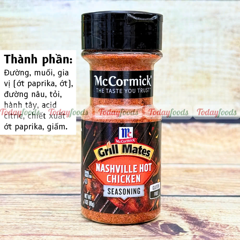 Gia Vị Ăn Kiêng McCormick Grill Mates – Hàng Nhập 100% Từ Mỹ | 0 Calo – Chuẩn Vị Nhà Hàng