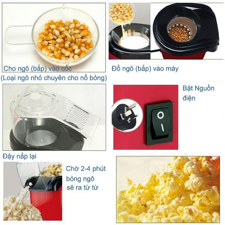 Blasting machine popcorn at home-making machine popcorn butter mini